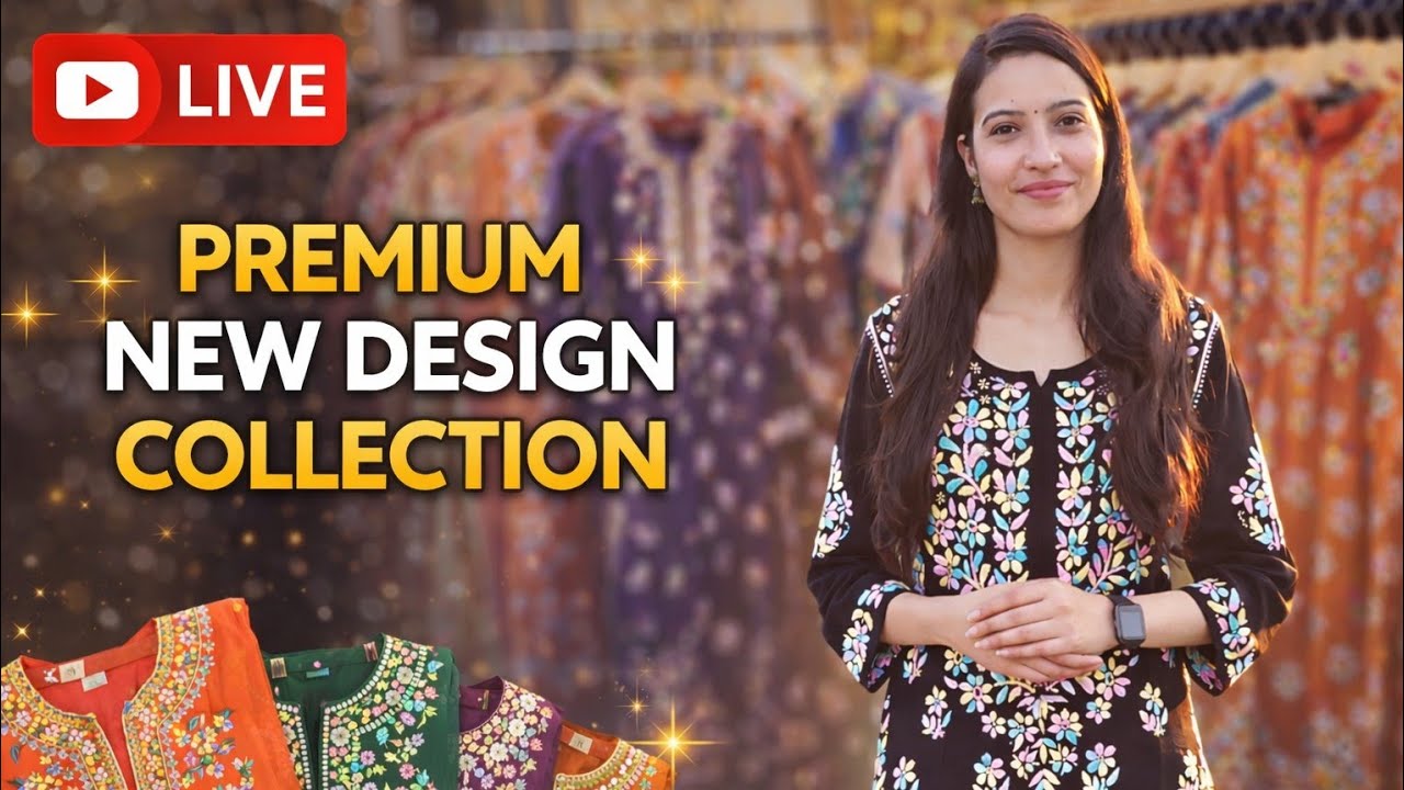नए डिजाइन के शानदार गर्मियों के Suit आज की Live🔴 में सबसे कम दाम पर होलसेल रेट में🔥