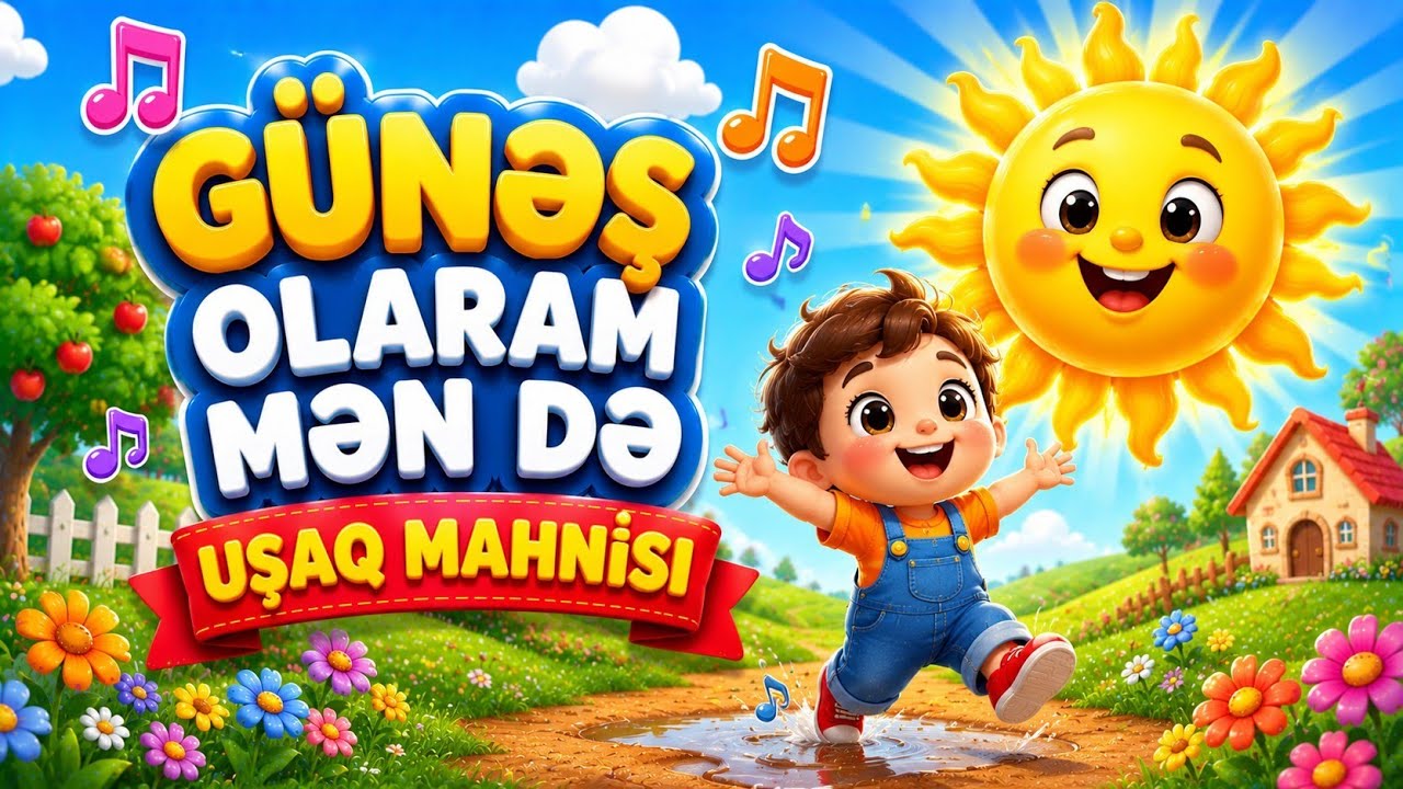 Günəş Olaram Mən Də 🌞 | Uşaqlar üçün Şən Mahnı | Nağıllar Dünyası TV