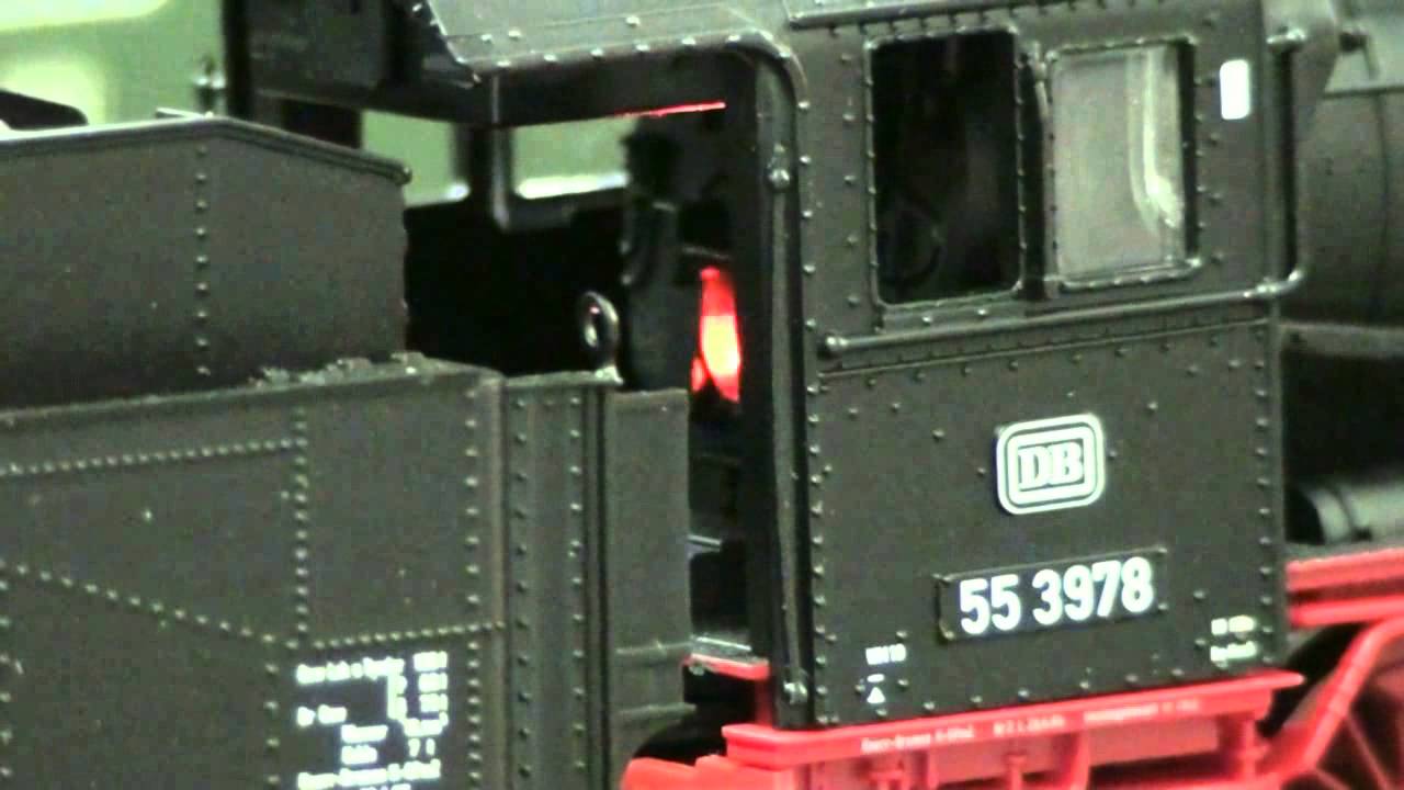 Fleischmann 481375 Dampflokomotive BR 55.25-56 der DB mit Sound