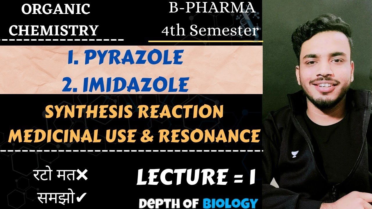 pyrazole synthesis and reactions | pyrazole and imidazole | imidazole synthesis and reactions #sgsir