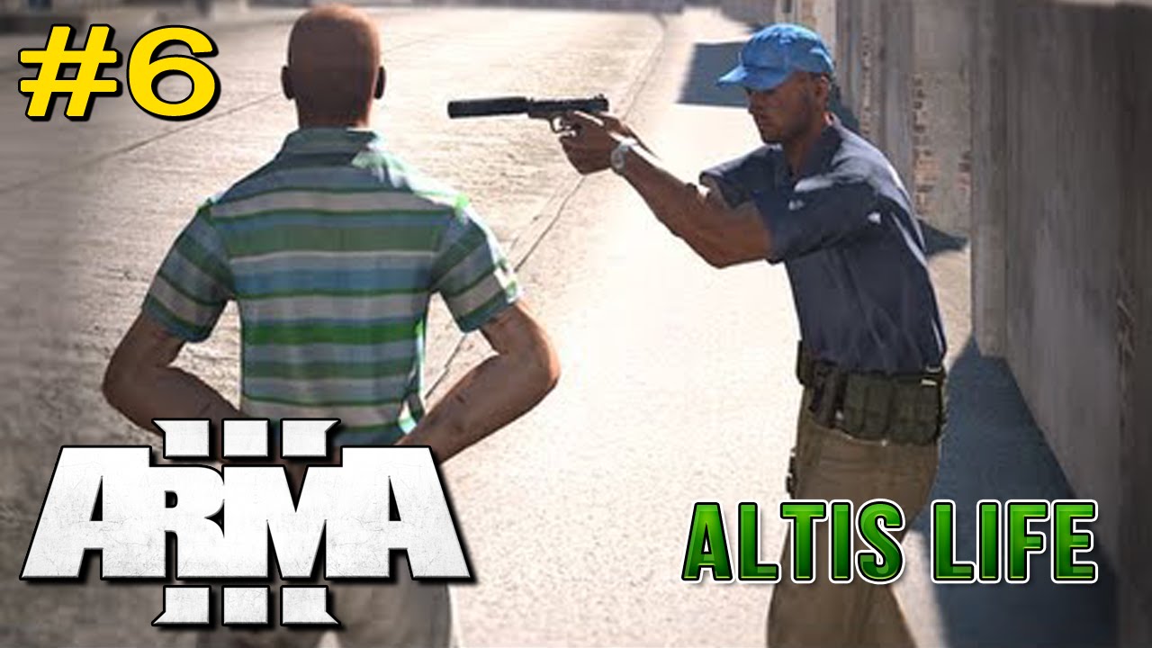 ArmA III - Altis Life #6 O Alan me deixou BUGADO e Tretas com a Polícia