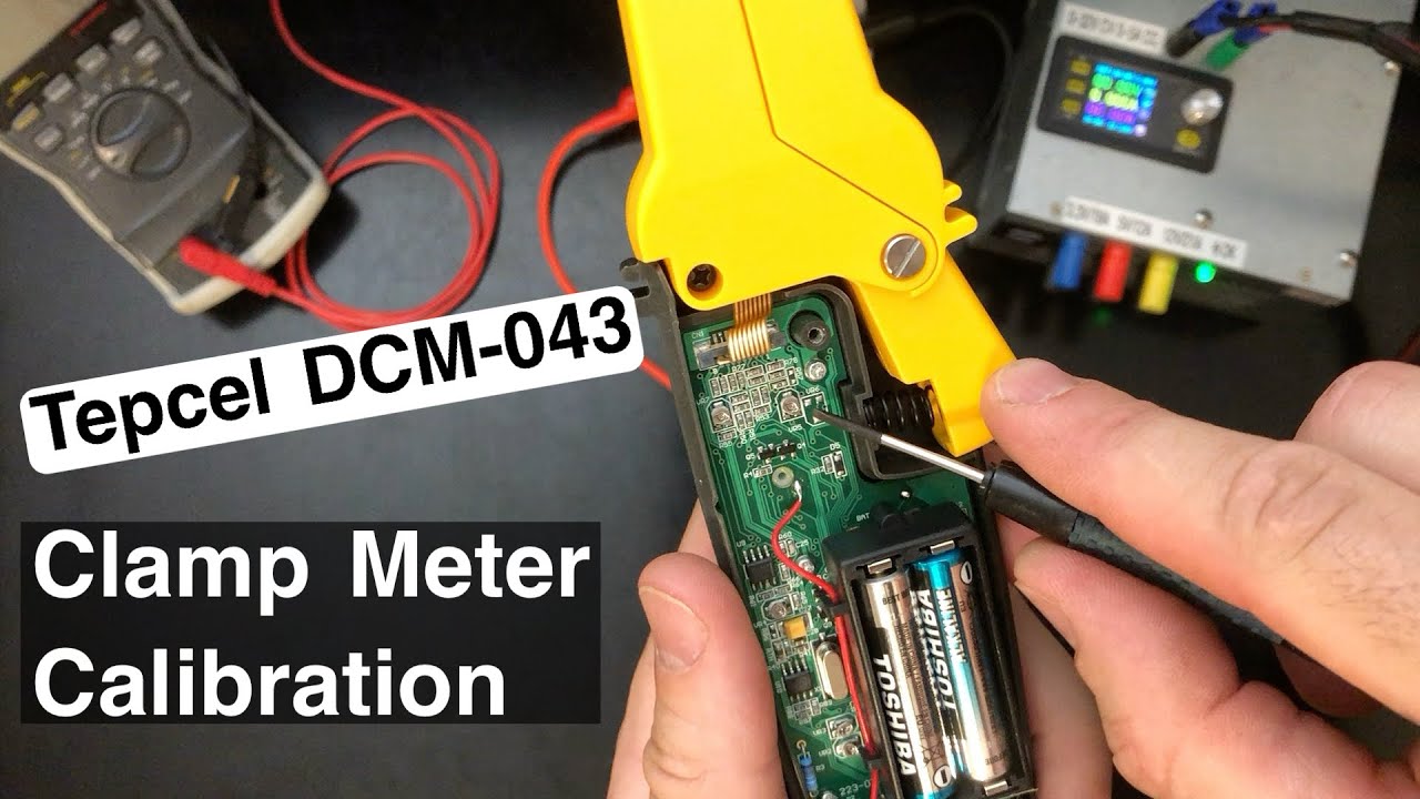 Clamp Meter Calibration (Tecpel DCM-043)