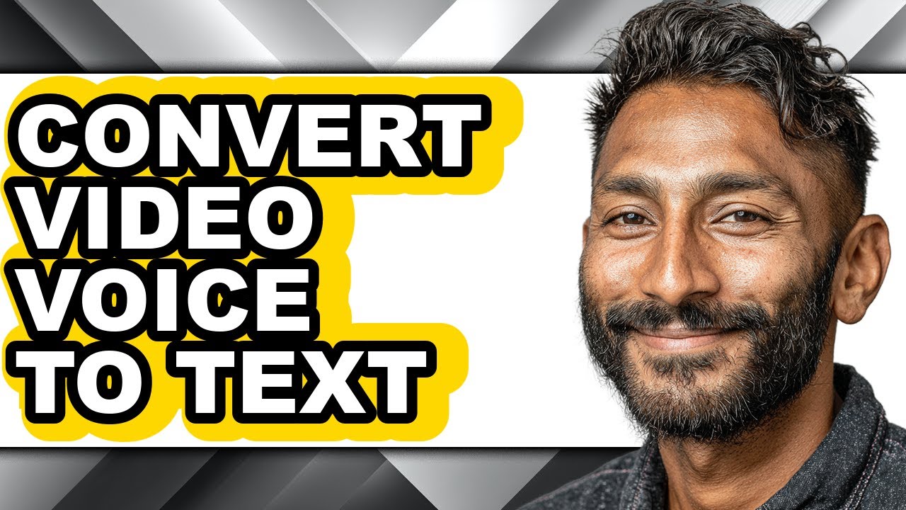 How to Convert Video Voice to Text (full Guide)