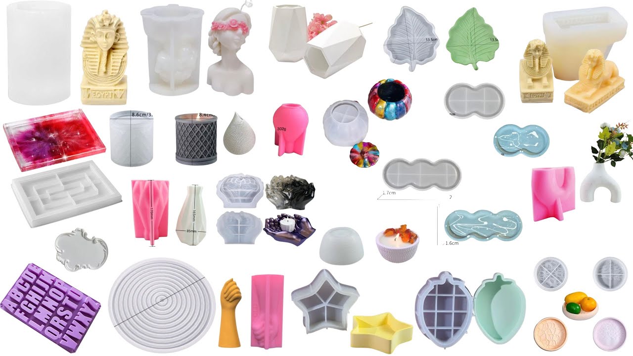 قوالب سيليكون جديدة للكونكريت - New silicone molds for concrete