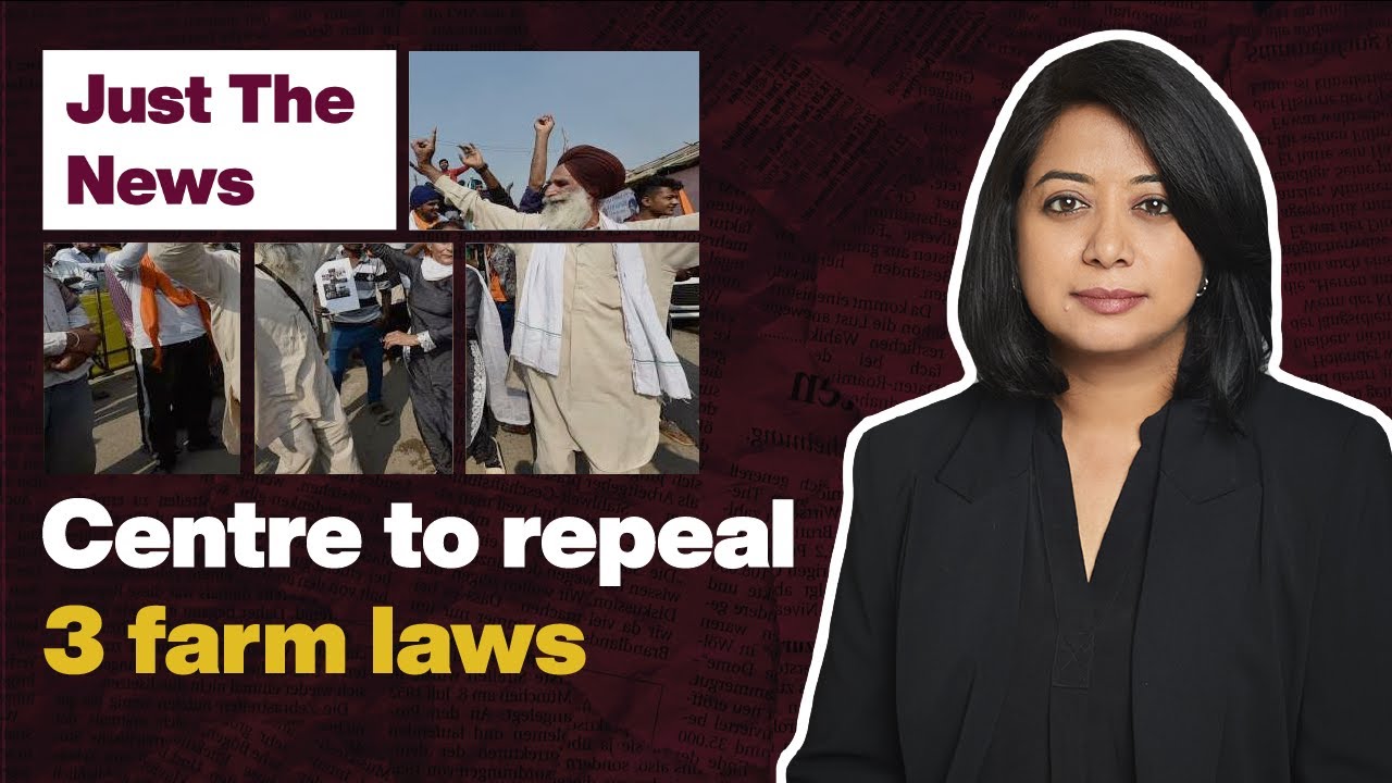 Just The News - 19 November  2021 | Centre to repeal 3 farm laws
