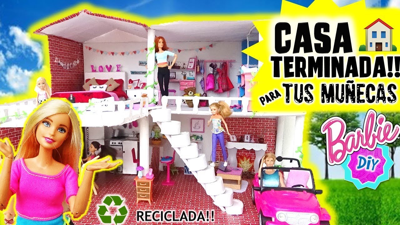 DECORA la CASA de tus MUÑECAS! IDEAS para Amueblarla / NUEVA HABITACIÓN de BARBIE!