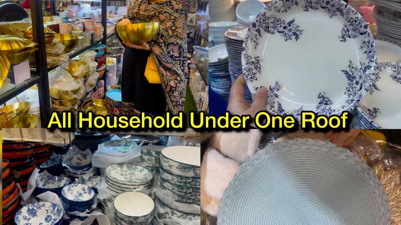 Discount China Store || Crockry And Household || Very Reasonable And Good Quality Items 🤗