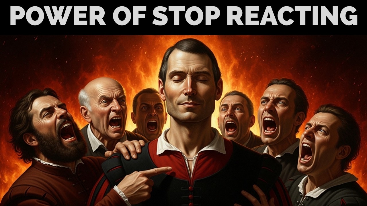 The Day You Stop REACTING to Them Is the Day You Win – Machiavelli