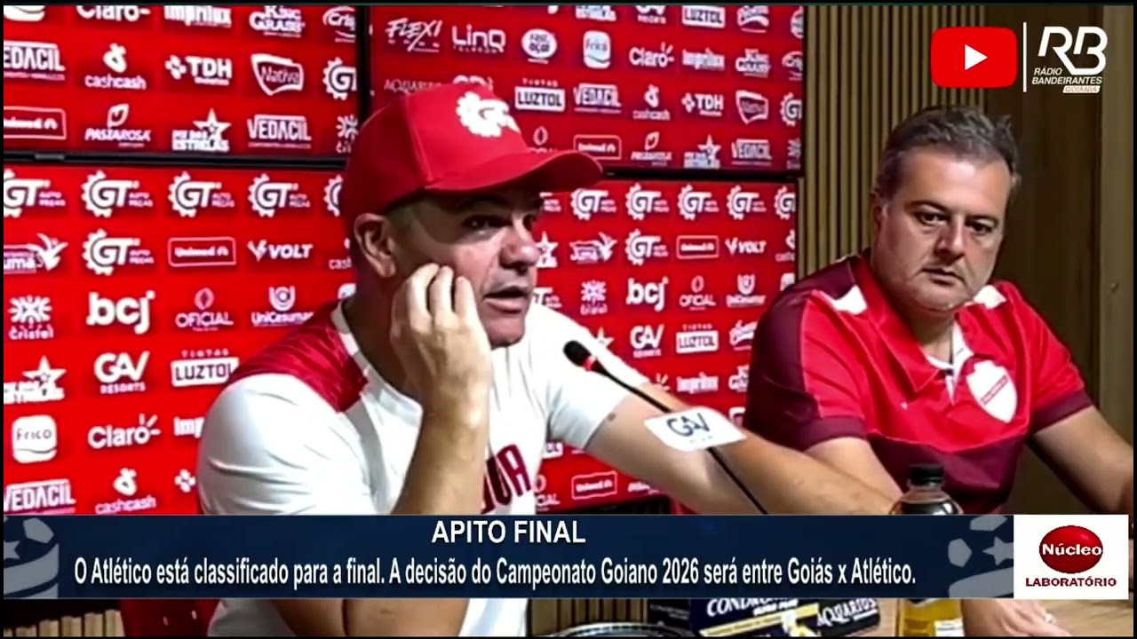 Coletiva do técnico Umberto Louzer após Vila Nova 0 x 0 Atlético