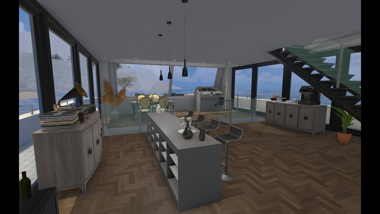 HOUSE FLIPPER / A Yacht with an ocean view / Luxury DLC