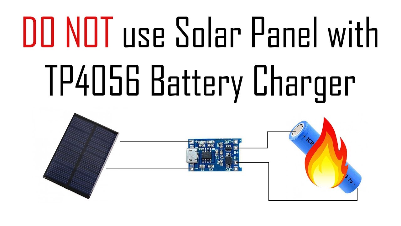 Load Sharing || Use Solar Panel safely with TP4056
