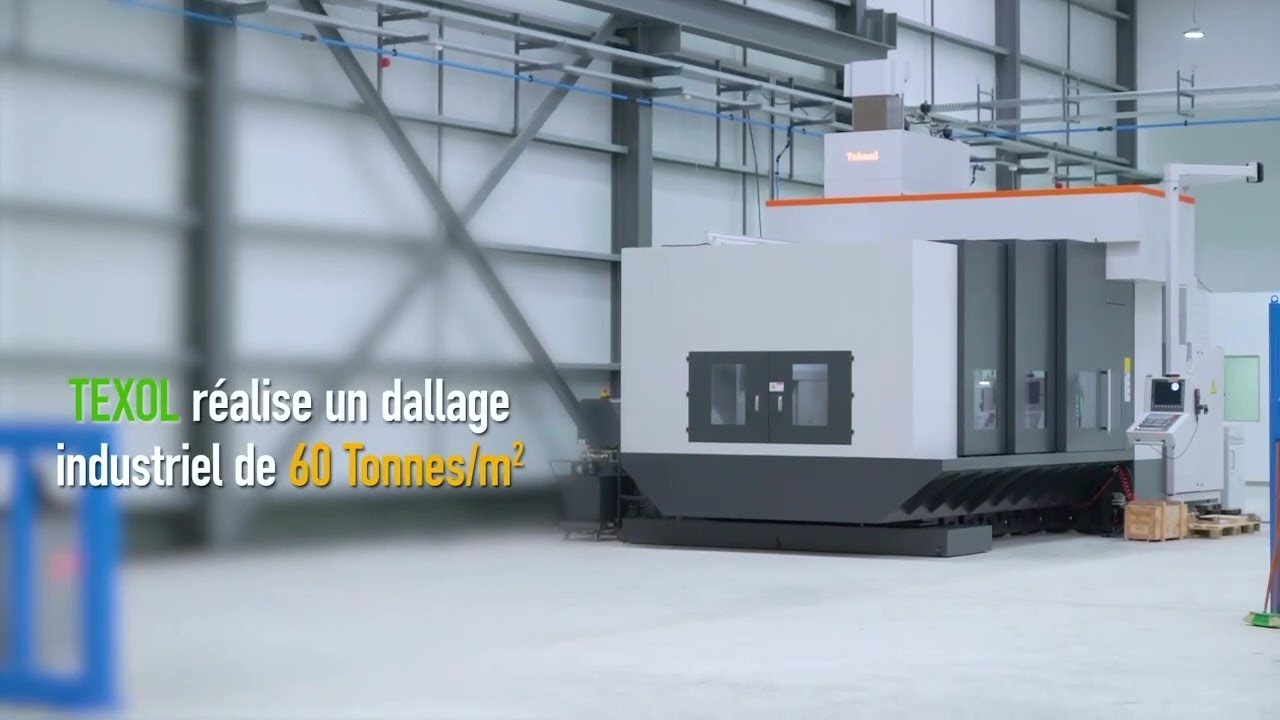 Réalisation du dallage industriel (Usine TGDSL)