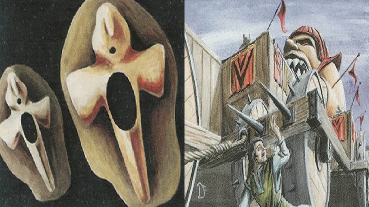 MTG OLD SCHOOL BEST OF 7 UB ARABIAN vs UR(b) MASS PRODUCTION. Power 9 decks, MTG 93/94.