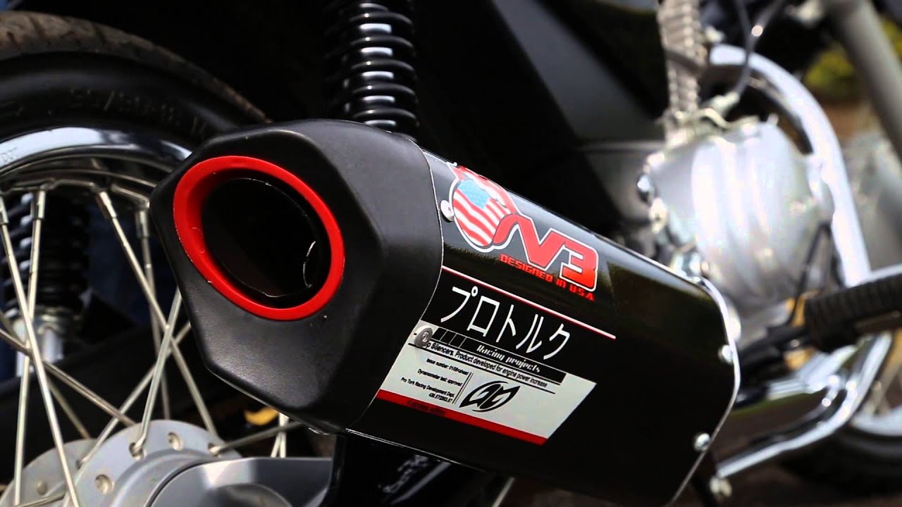 Escapamento Pro Tork V3 para Fan 150cc