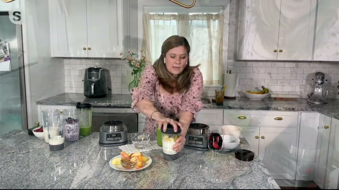 Чаша для смузи Ninja Foodi Power Nutri Duo и персональная система блендера на QVC