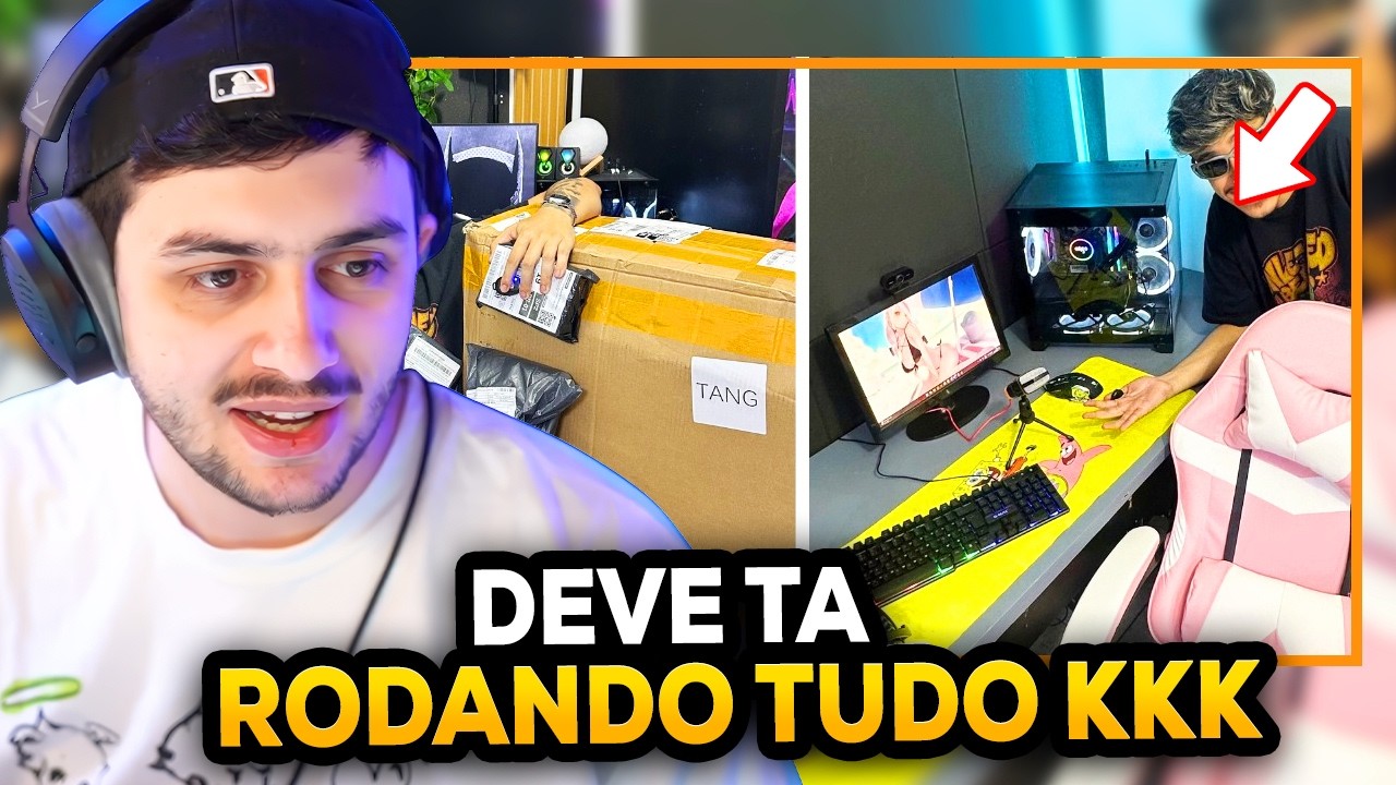 COMPREI TUDO E MONTEI O SETUP MAIS BARATO QUE EXISTE (Xiteyy) - GABE REAGINDO