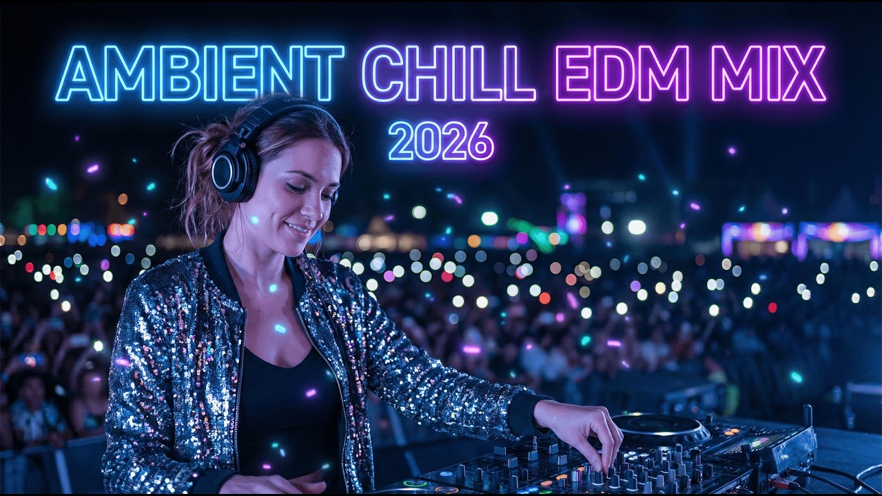 Ambient Chill EDM Mix 2026 | Calm Atmospheric Electronic Music