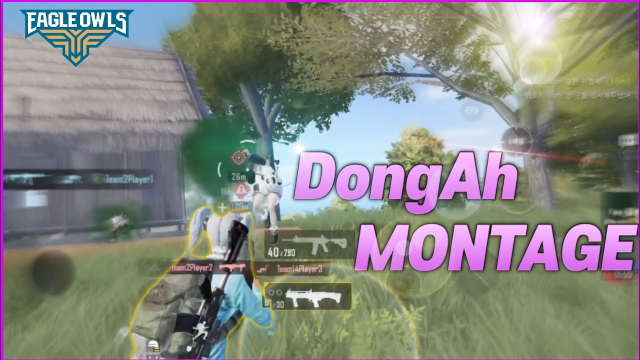 🔥DongAh를 PMPS로🔥 | PUBGM MONTAGE#20