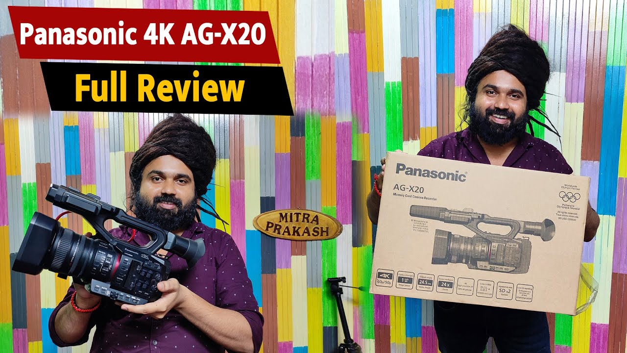 Panasonic 4K AG-X20 | हमने खरीदा पैनासोनिक AG-X20 कैमरा देखिये full Review