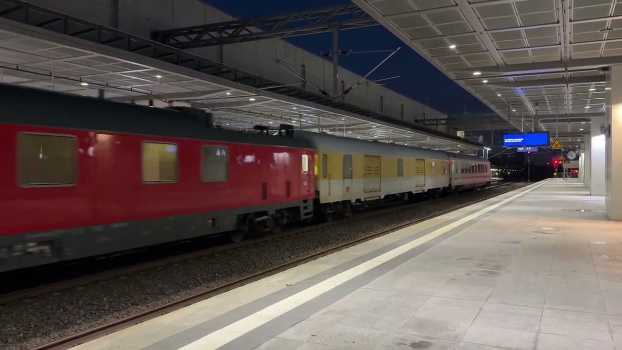 Messzug Dresdner Bahn in Südkreuz mit BR 101