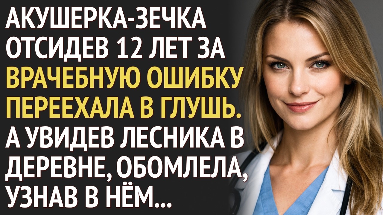 Отсидев 12 лет АКУШЕРКА переехала в ГЛУХУЮ ДЕРЕВНЮ. А увидев ЛЕСНИКА, обомлела, УЗНАВ в нём...