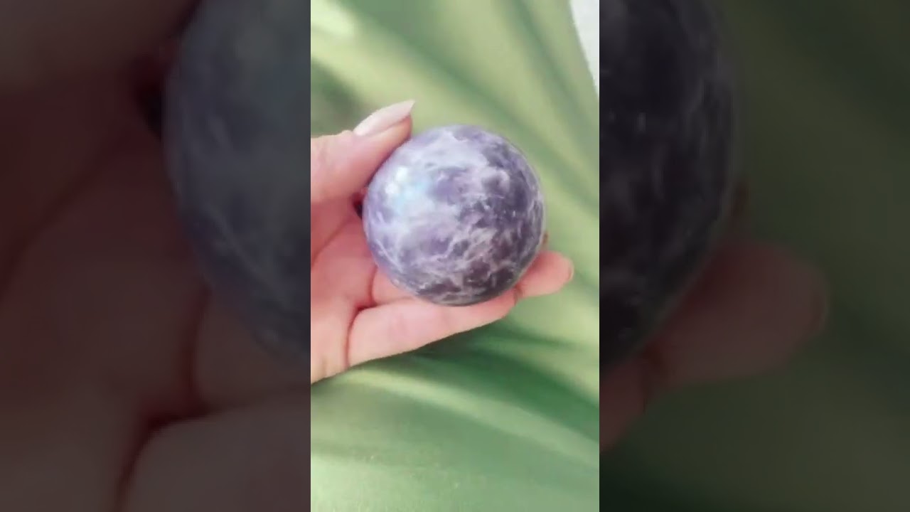 Lepidolite crystal for anxiety 💜 #crystalshop #crystalsdotcom #purple #lepidolite #antianxiety #ca