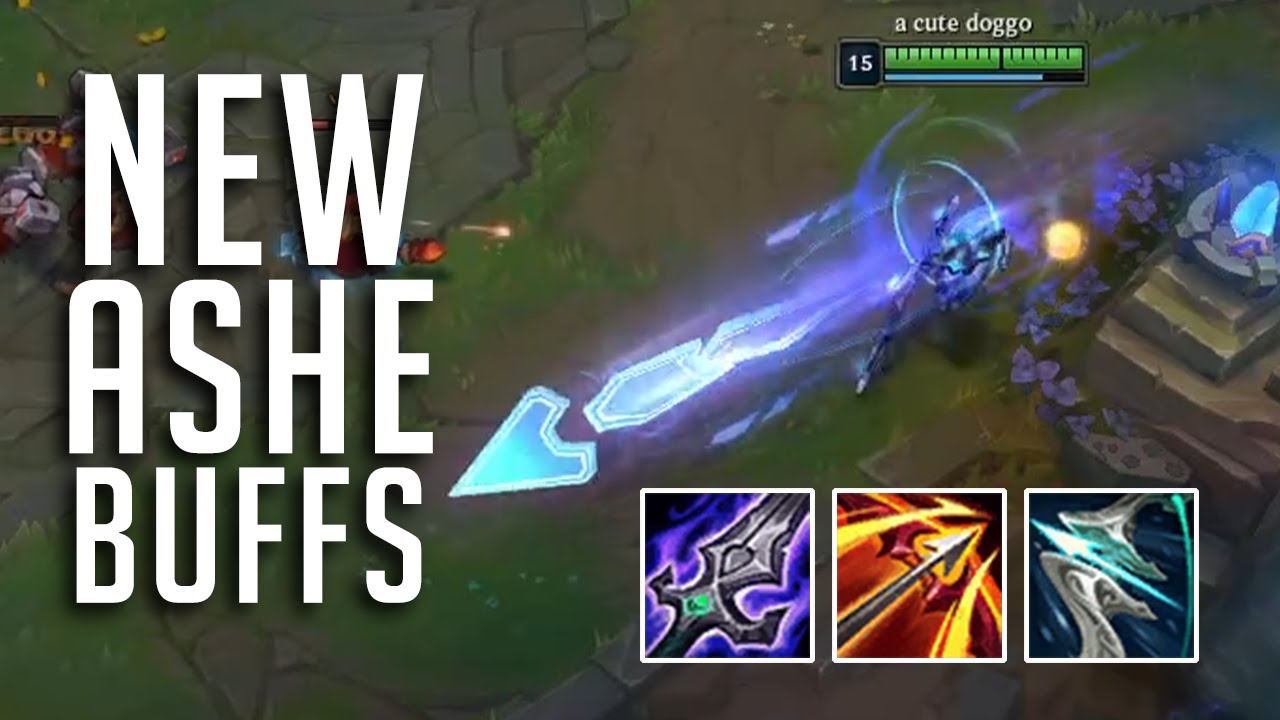 NEW Ashe buffs! Testing Bork Runaans build
