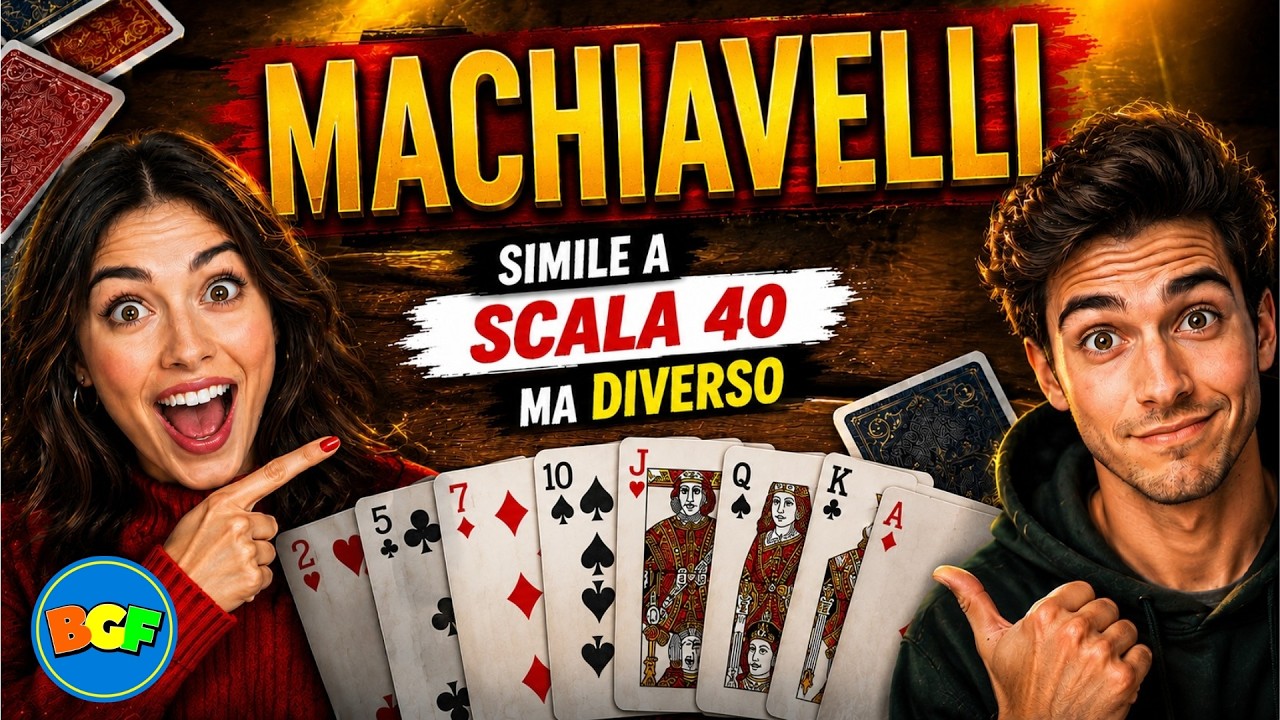MACHIAVELLI | Gioco di Carte nato dal Ramino | Tutorial 166 Come si gioca