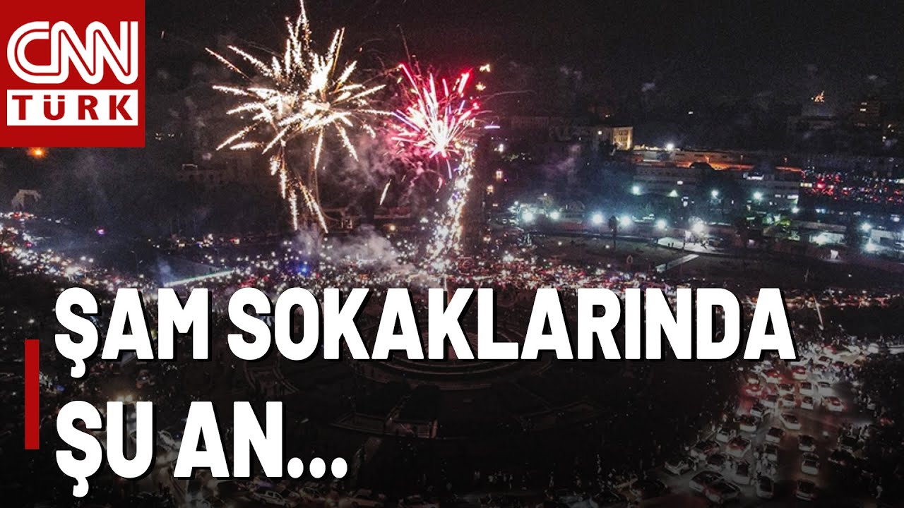 Esad D&ouml;nemi Tam 1 Yıl &Ouml;nce Kapandı! Suriyeliler Devrimi B&ouml;yle Kutladı...