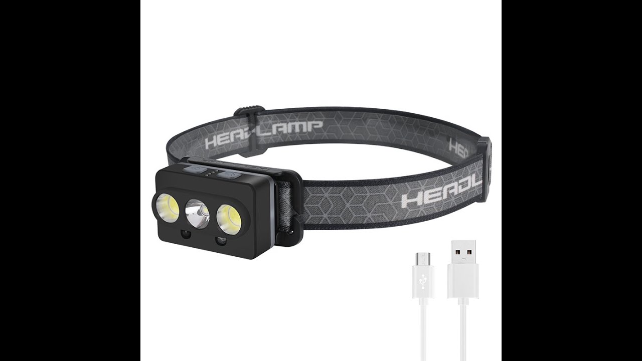 BORUiT YHX-1391 Induction headlamp waist lamp with magnetic