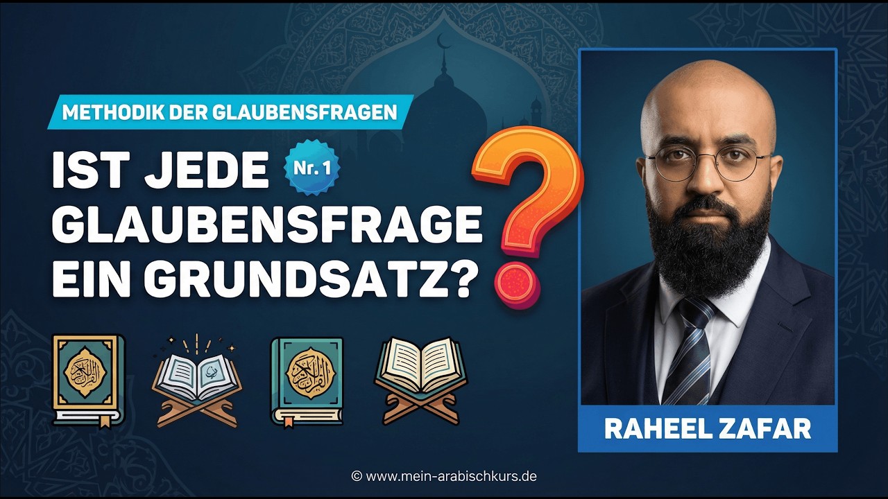 Methodik der Glaubensfragen:  Ist jede Glaubensfrage ein Grundsatz Nr. 1