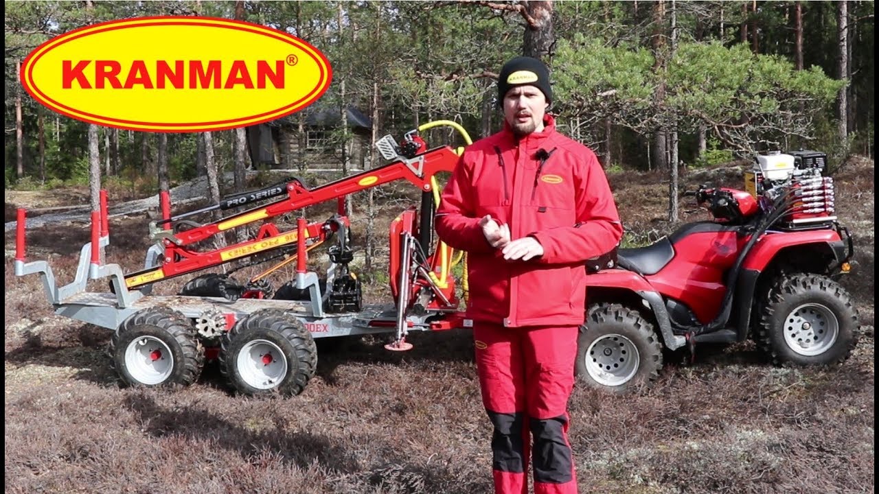 Allt du beh&ouml;ver veta om Kranman T2000EX ATV-vagn