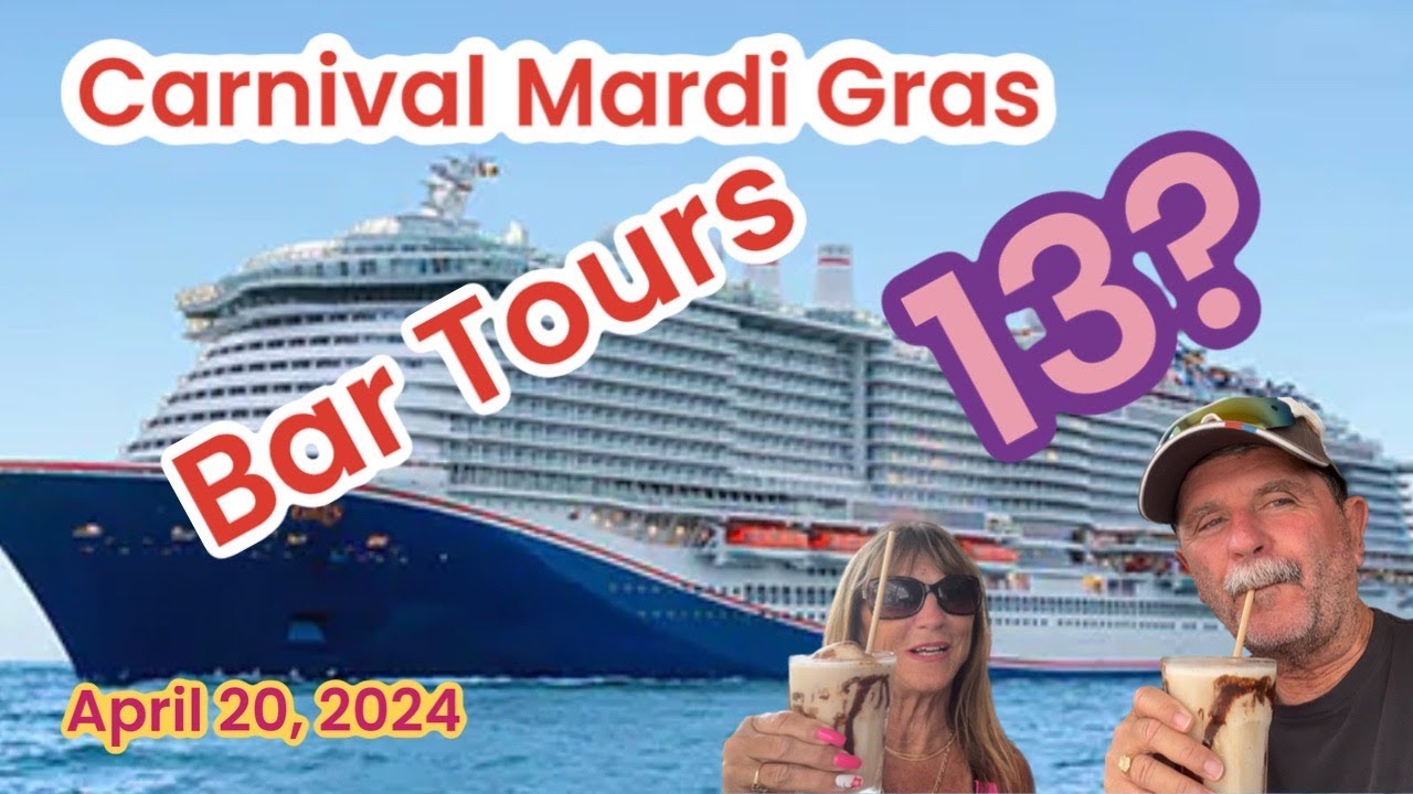 Carnival Mardi Gras Bar Tour