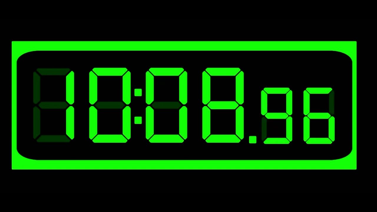 15 minute BBC countdown stopwatch