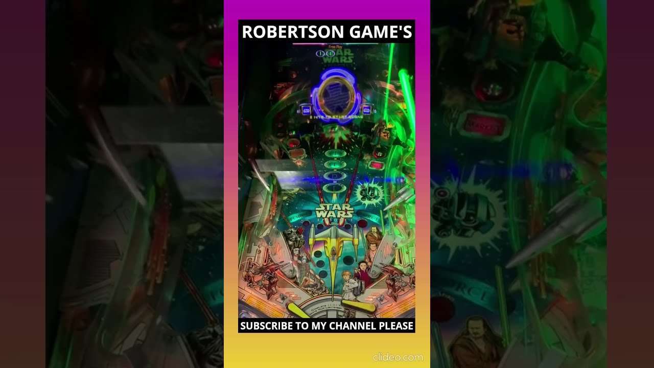 star wars pinball #starwars #arcade
