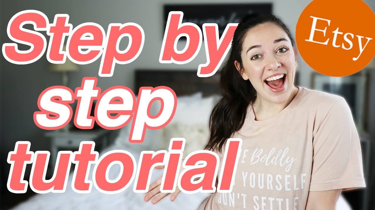 How to Open Your First Etsy Shop Step By Step Tutorial