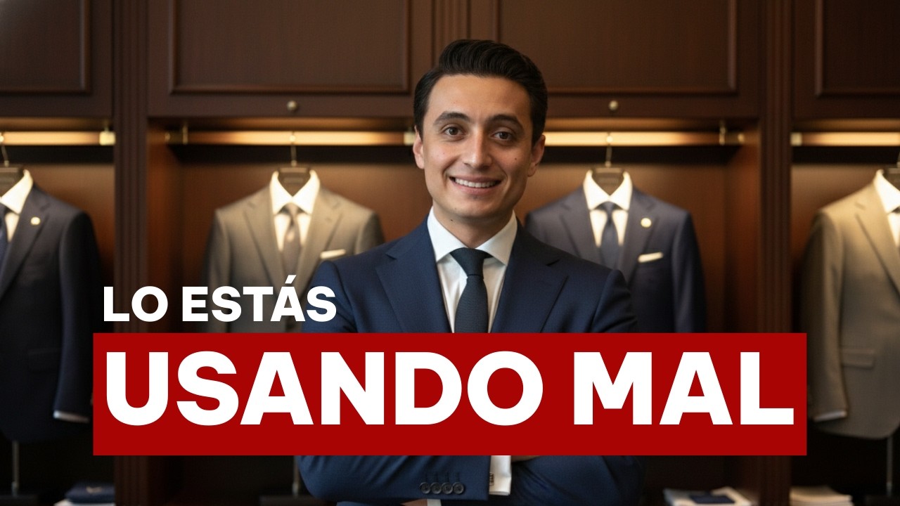 Cómo VERTE BIEN con tu traje | Todo lo que estás haciendo MAL