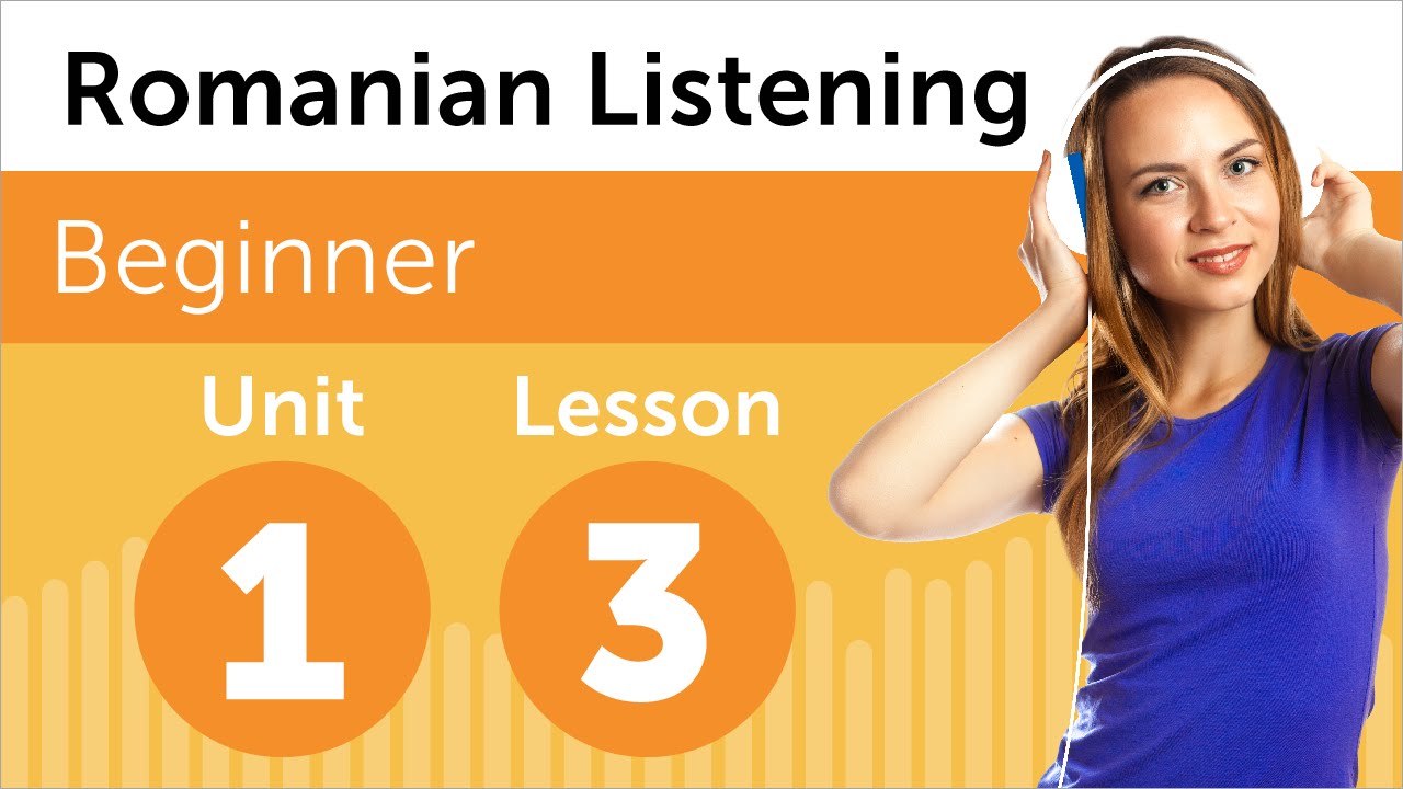 Romanian Listening Practice - Getting Some Groceries in Romania