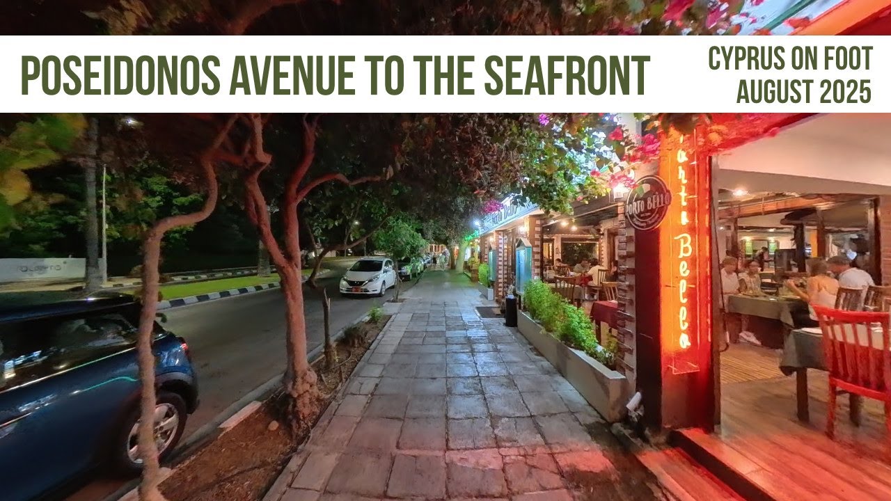 Poseidonos Avenue To Paphos Sea Front