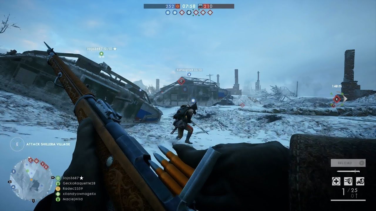Battlefield 1: Conquest Gameplay (No Commentary)