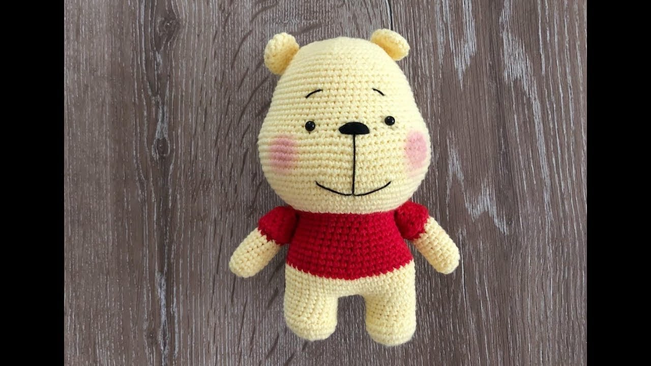 pooh amigurumi yapılışı ( kolay ayıcık yapımı ) part 1