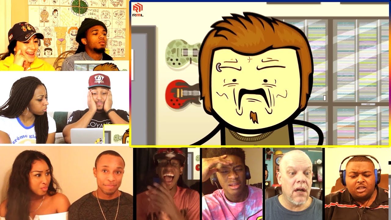 Cyanide & Happiness Compilation 6 REACTIONS MASHUP