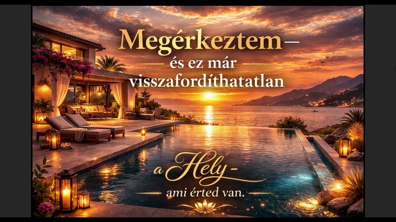 Megérkeztem és ez már visszafordíthatatlan - Manifesztációs Meditáció