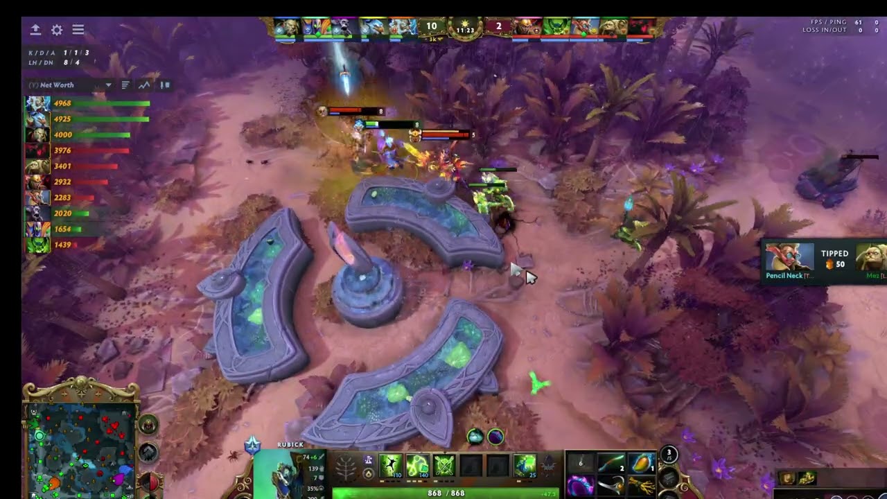 Can carry sf stop the rubick 4 meta god