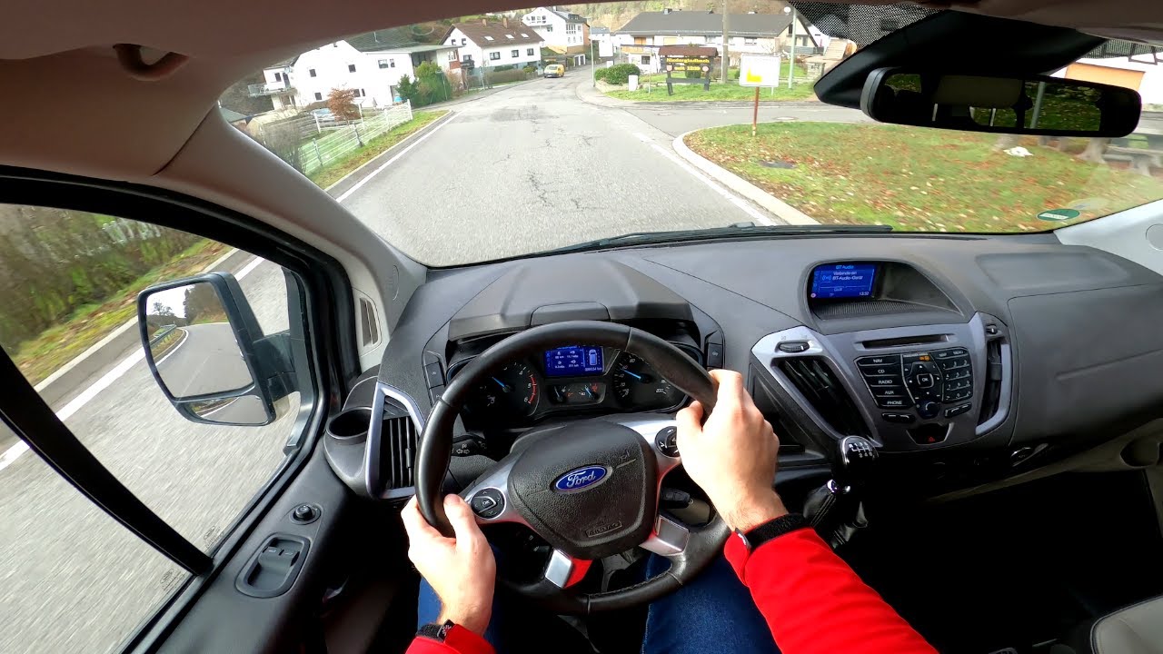2018 Ford Tourneo Custom [2.0 TDCi - 130 HP] 0-100 Acceleration | Top Speed Autobahn | POV Drive