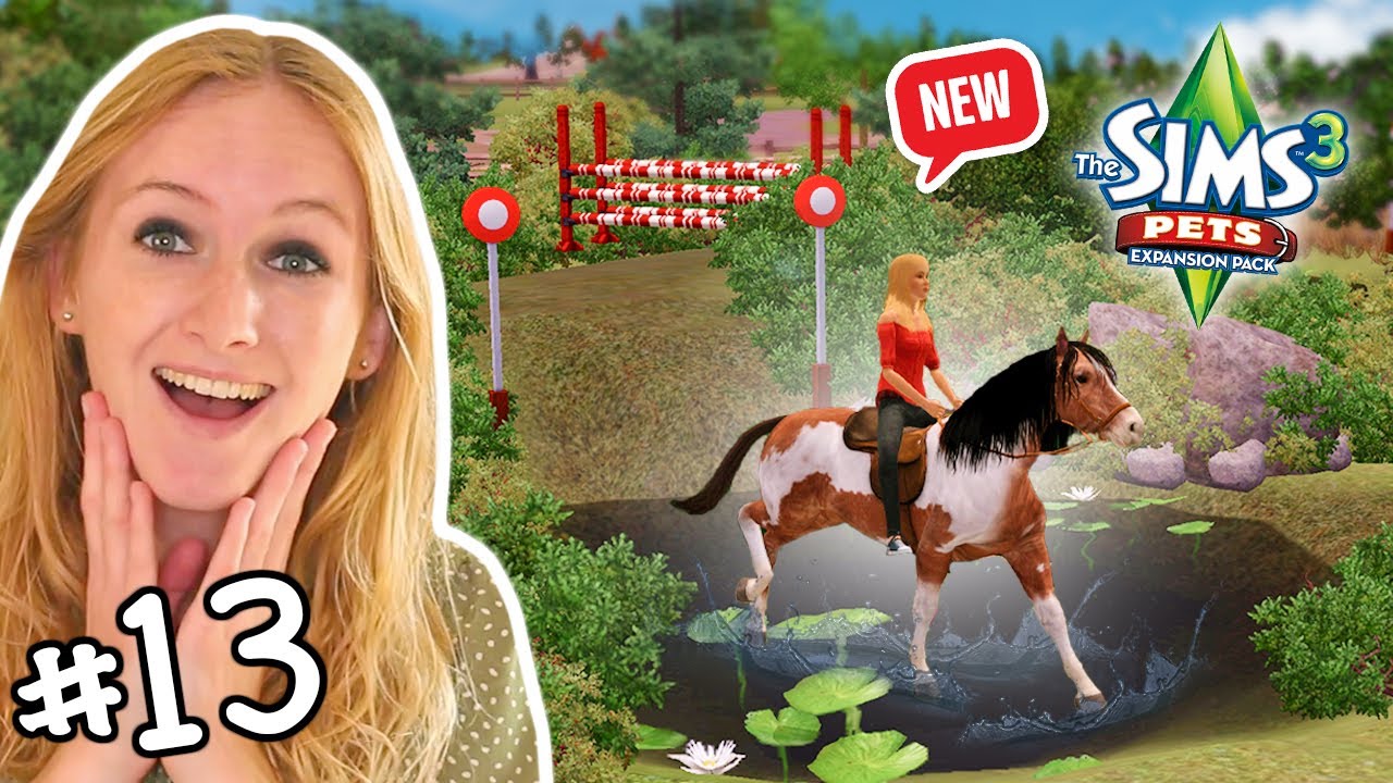 Mega CROSSTERREIN van mijn SIMS 3 PAARDEN MANEGE bouwen! 😱🐴