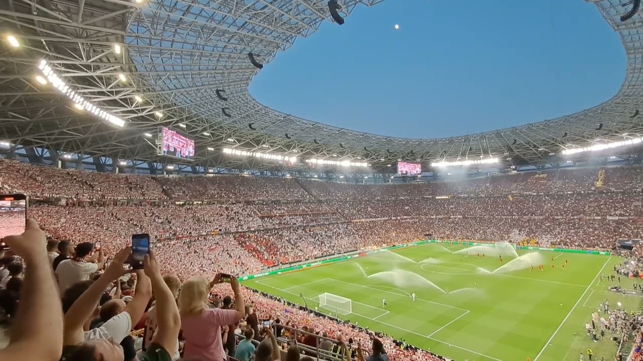 Sevilla FC anthem - Himno Sevilla FC - UEL final - 2023 Budapest