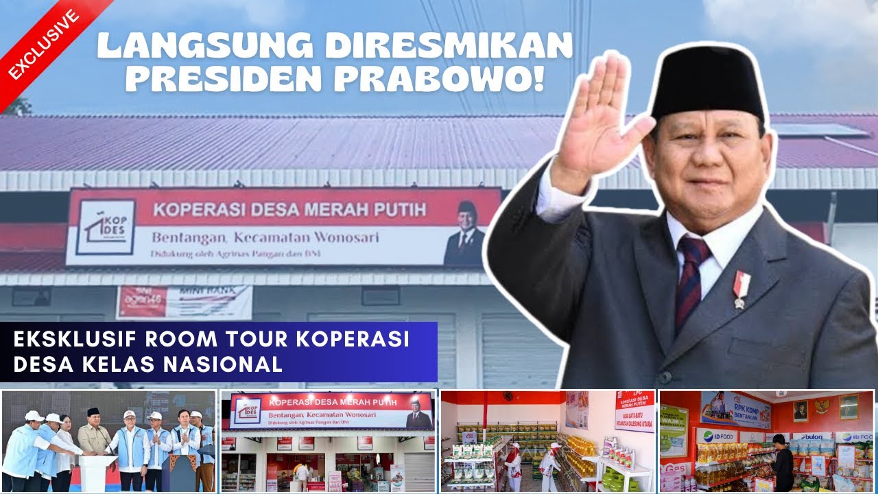 EKSKLUSIF ROOM TOUR KOPERASI DESA KELAS NASIONAL | KDMP BENTANGAN