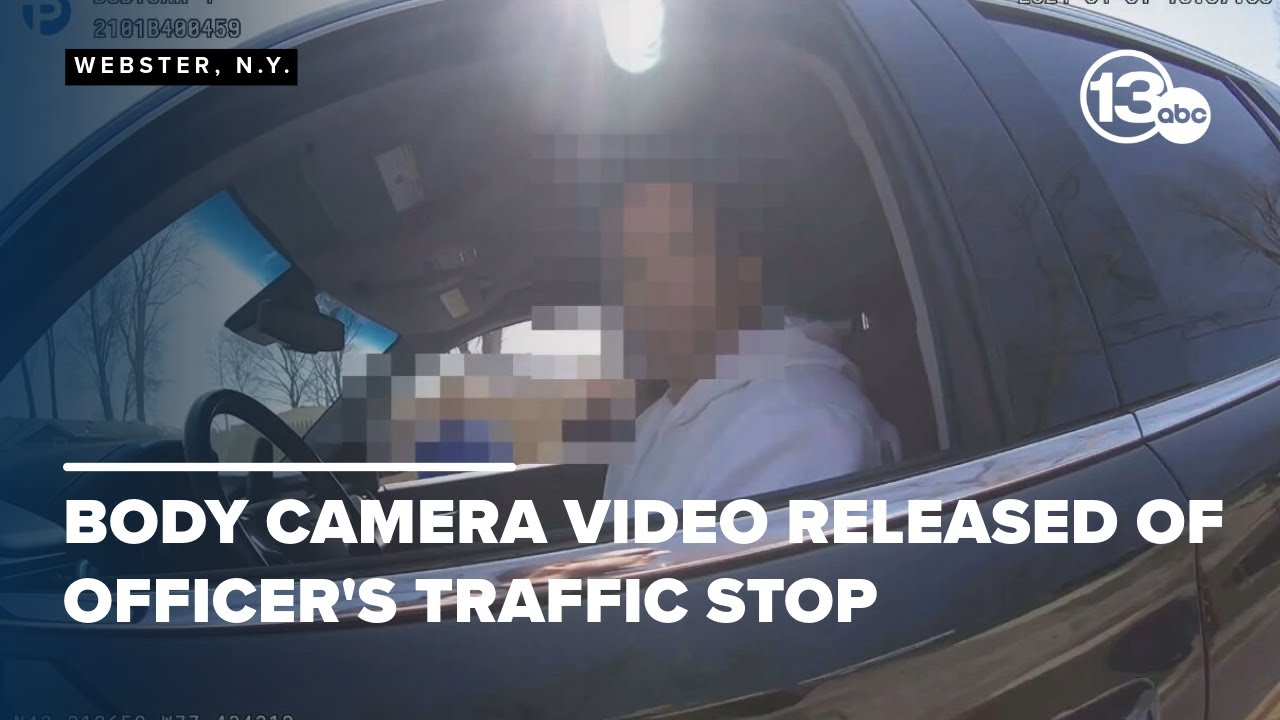 Webster police release body camera video of officer's traffic stop that prompted investigation