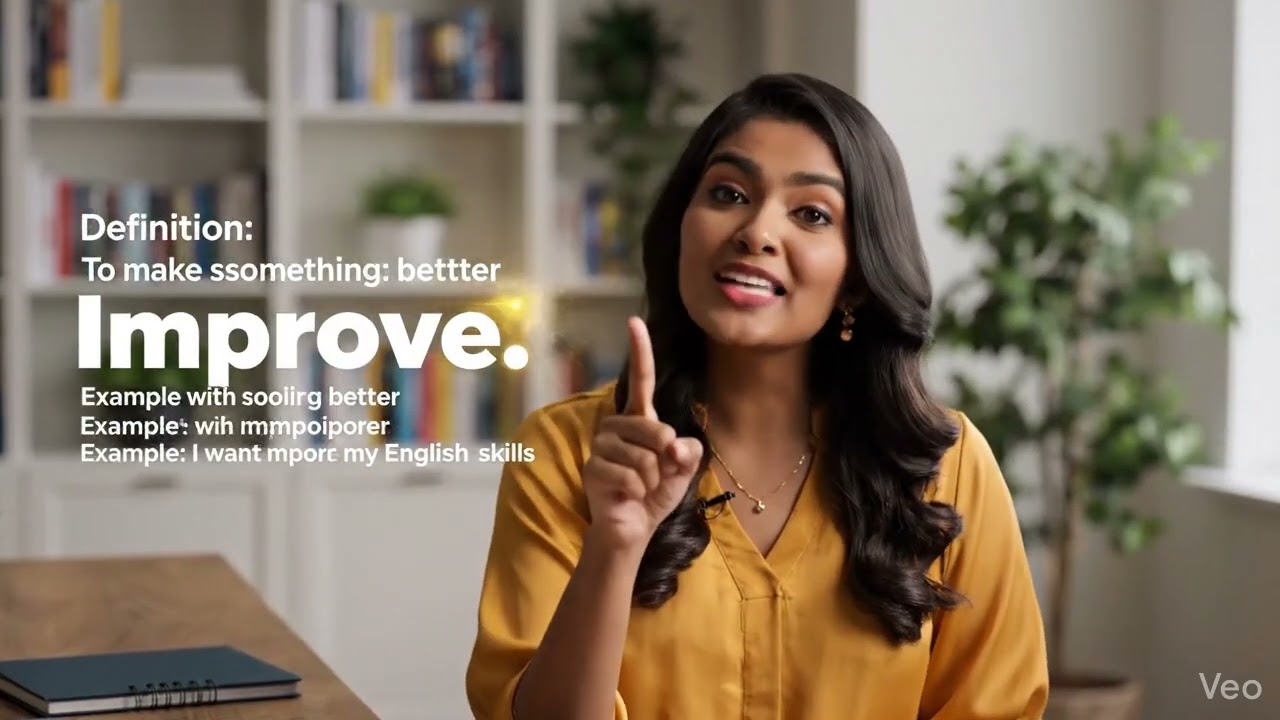 2Todays word is improve